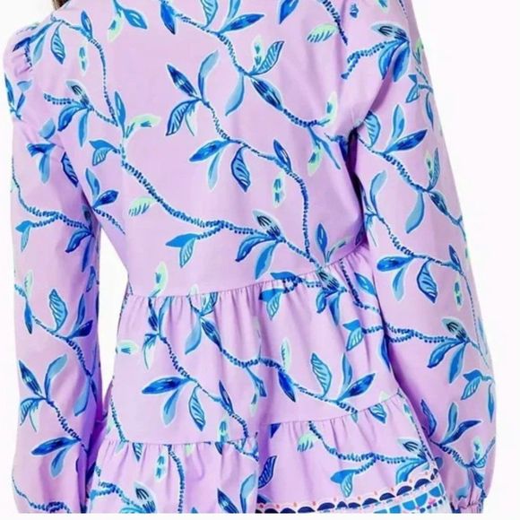 NWT Lilly Pulitzer Kenna Stretch Top S - Picture 2 of 3